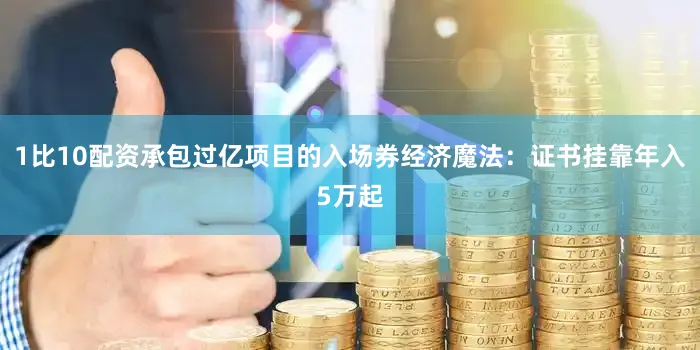 1比10配资承包过亿项目的入场券经济魔法：证书挂靠年入5万起